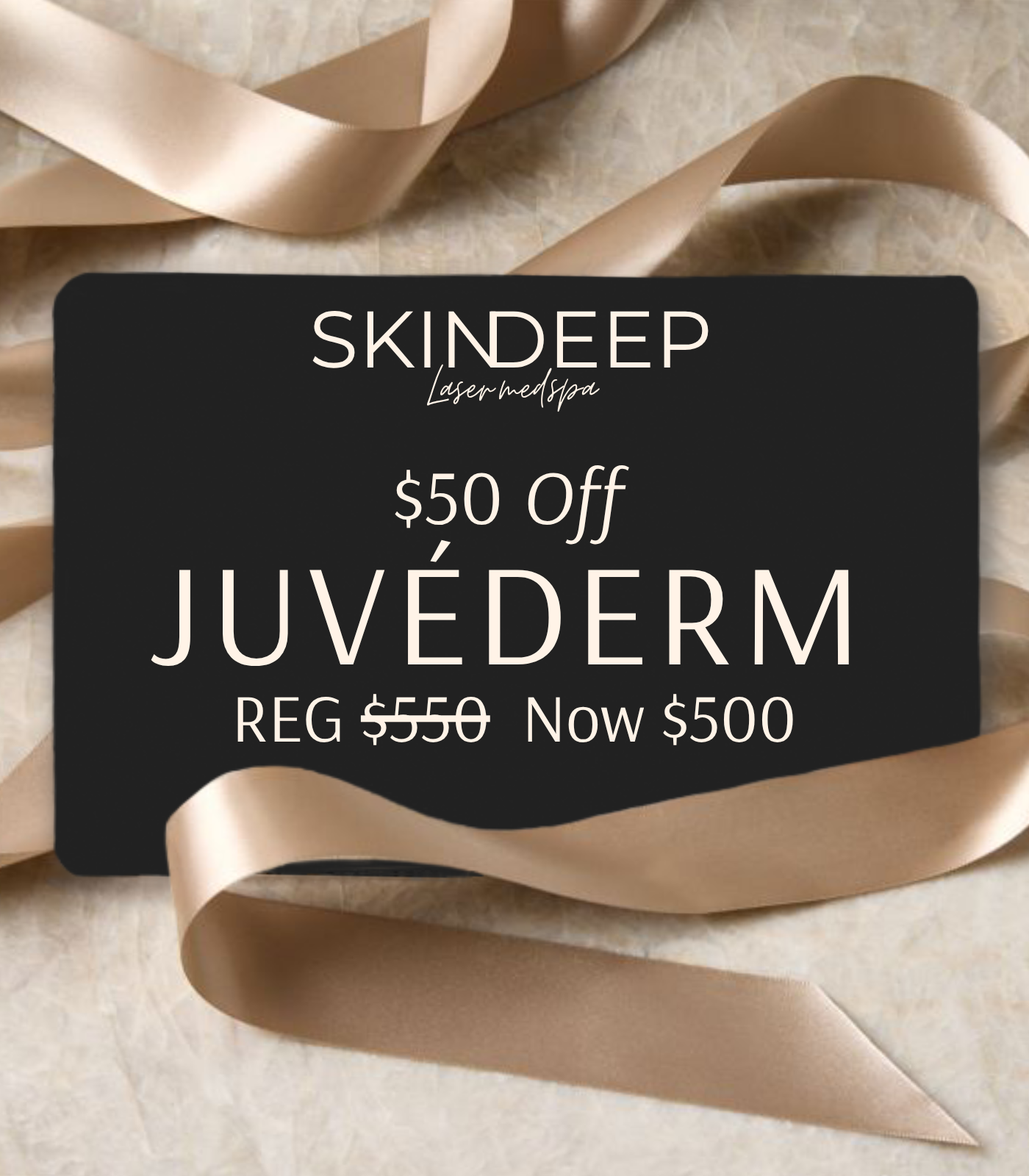 $500 Juvéderm Ultra & Ultra Plus XC - Black Friday 2025