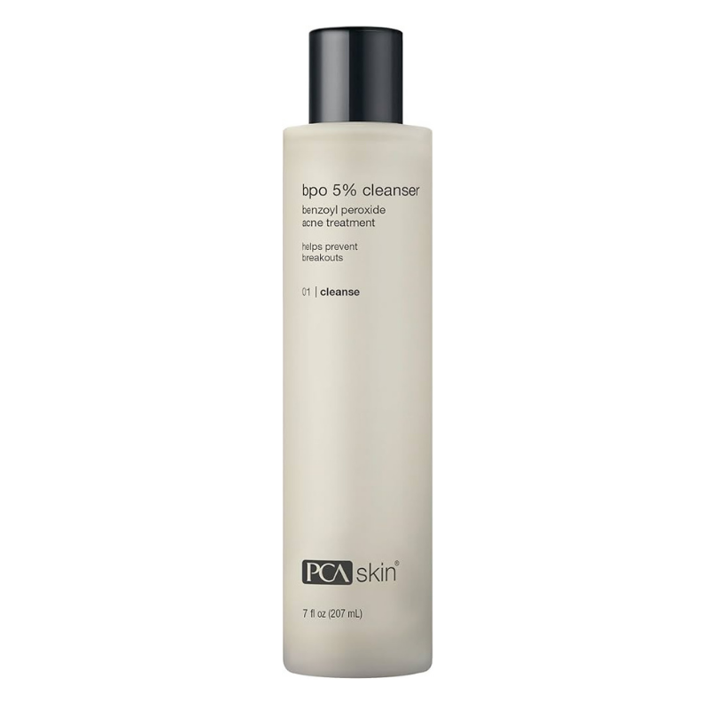 PCA Skin BPO Cleanser – 5% Benzoyl Peroxide Acne Treatment (7 fl oz)