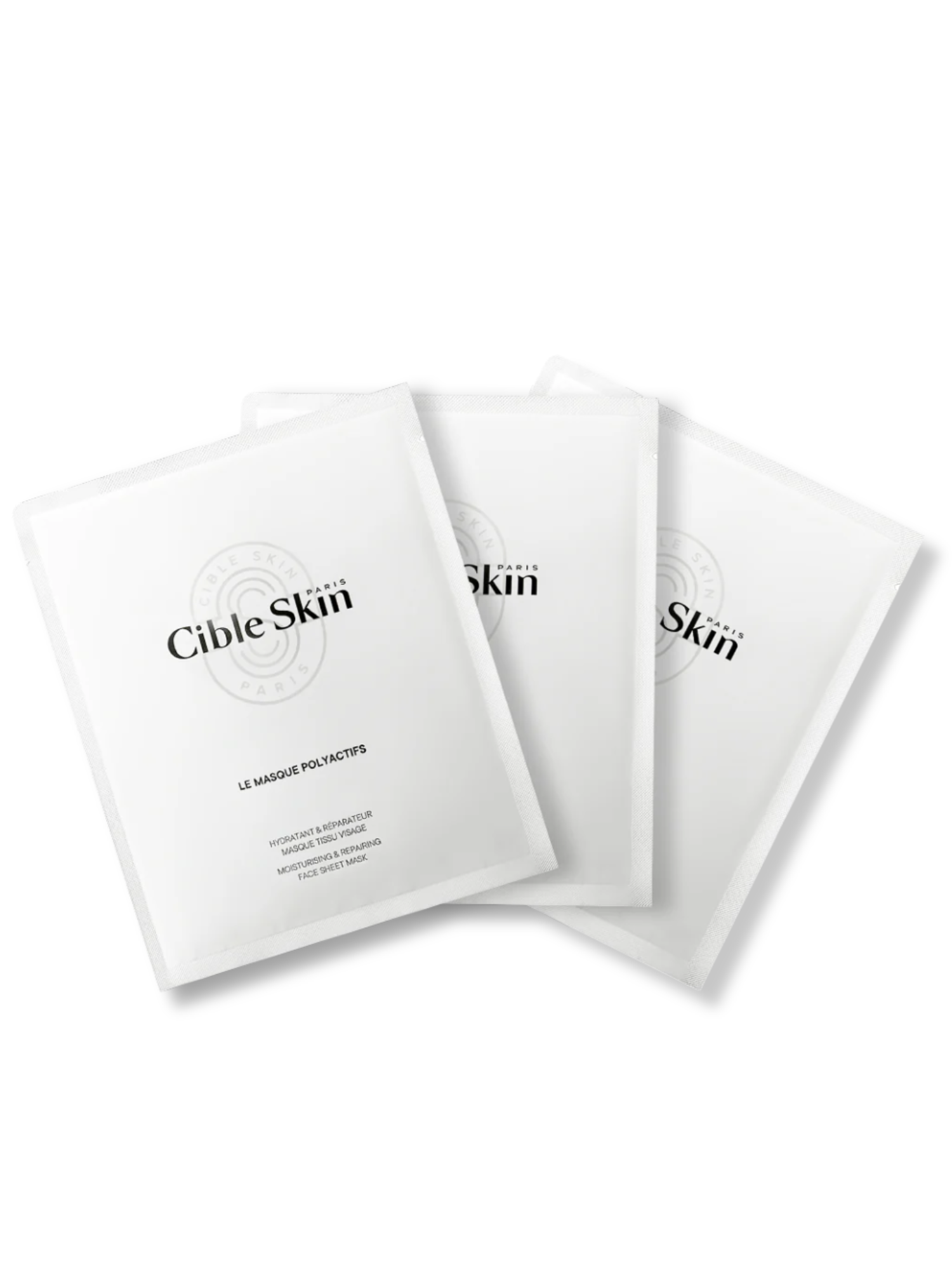 Cible Skin Post-Procedure Polyactive Mask three-pack