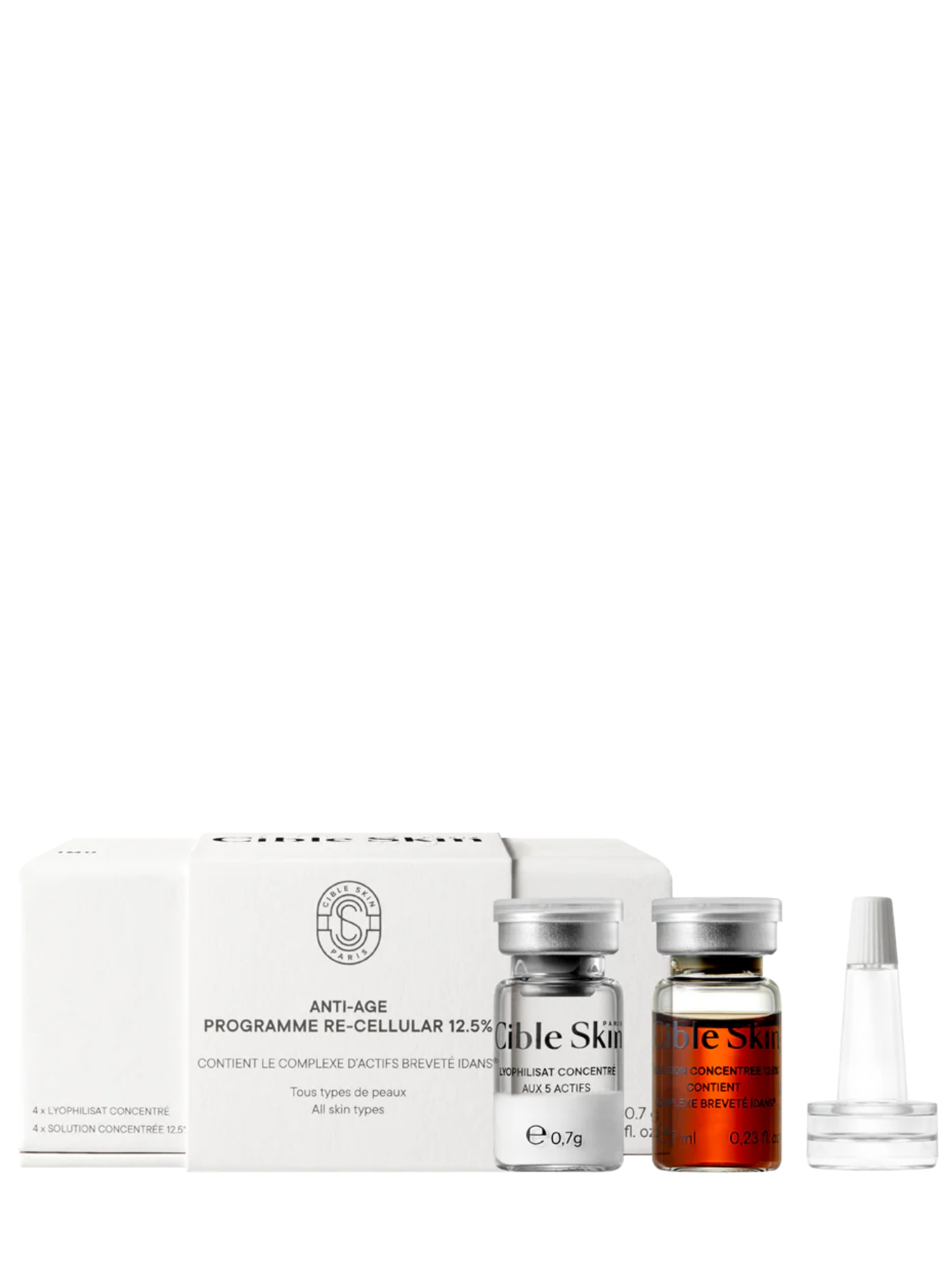 Cible Skin Skin Longevity Protocol 4-week product detail