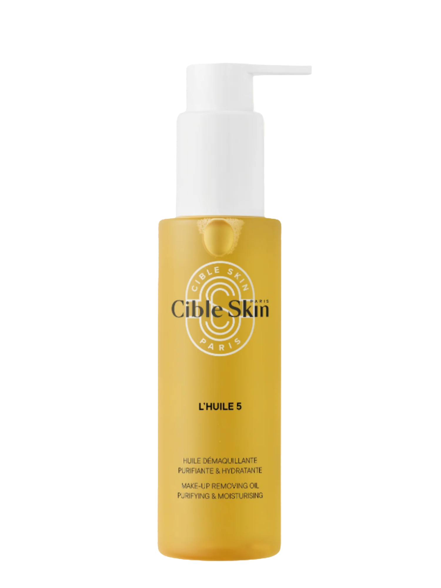Cible Skin Huile 5 makeup-removing cleansing oil 115 mL bottle