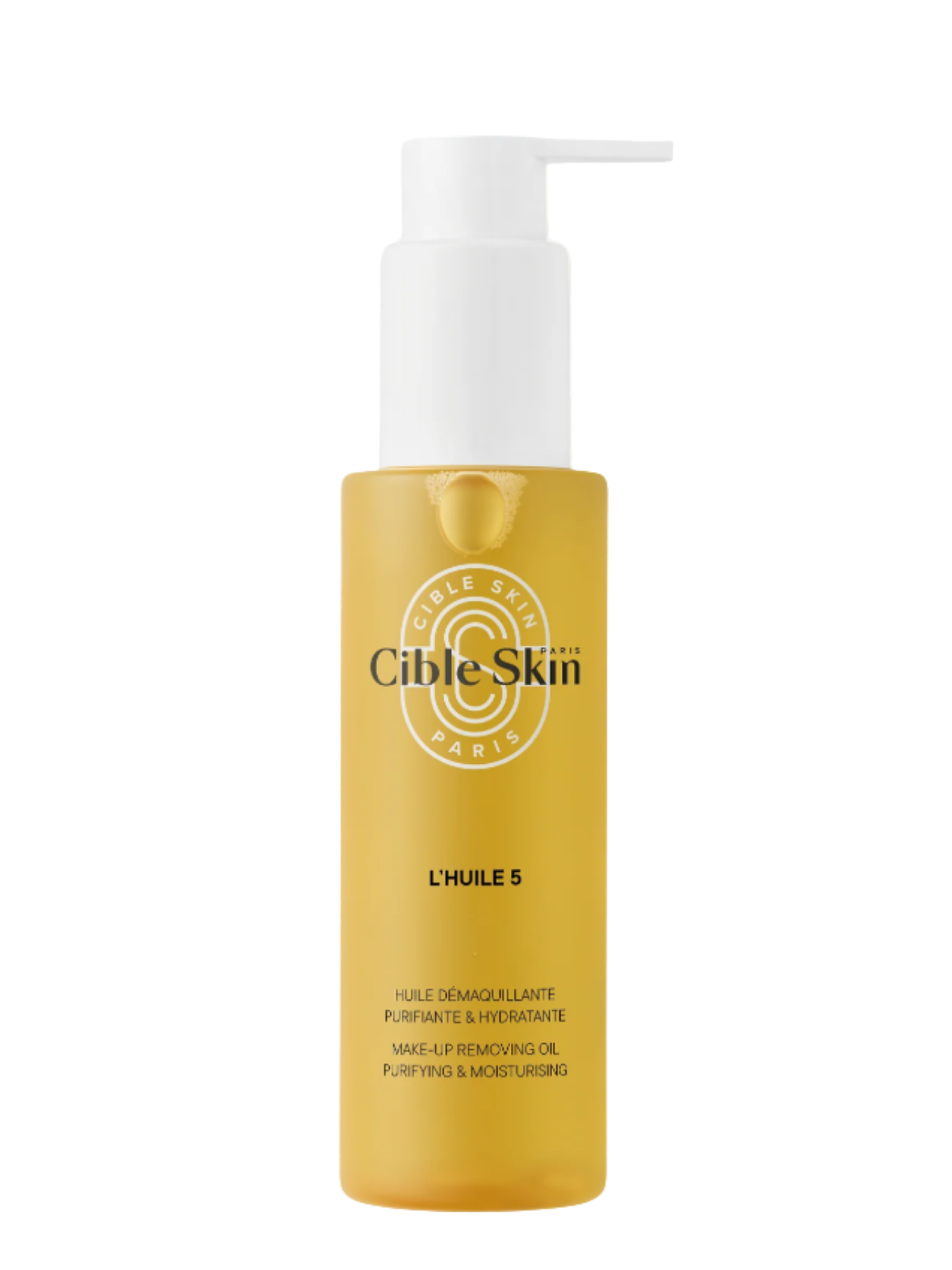 Texture of Cible Skin Huile 5 makeup-removing cleansing oil