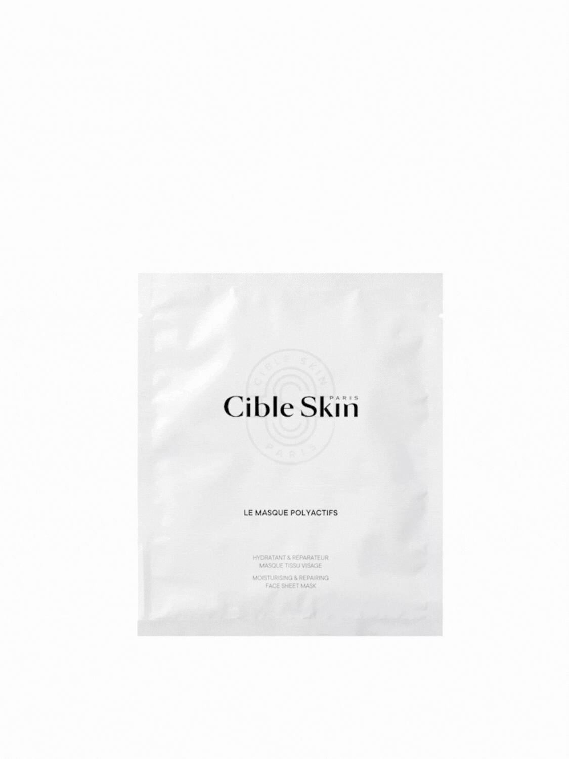 Individual Cible Skin Post-Procedure Polyactive sheet mask pouch