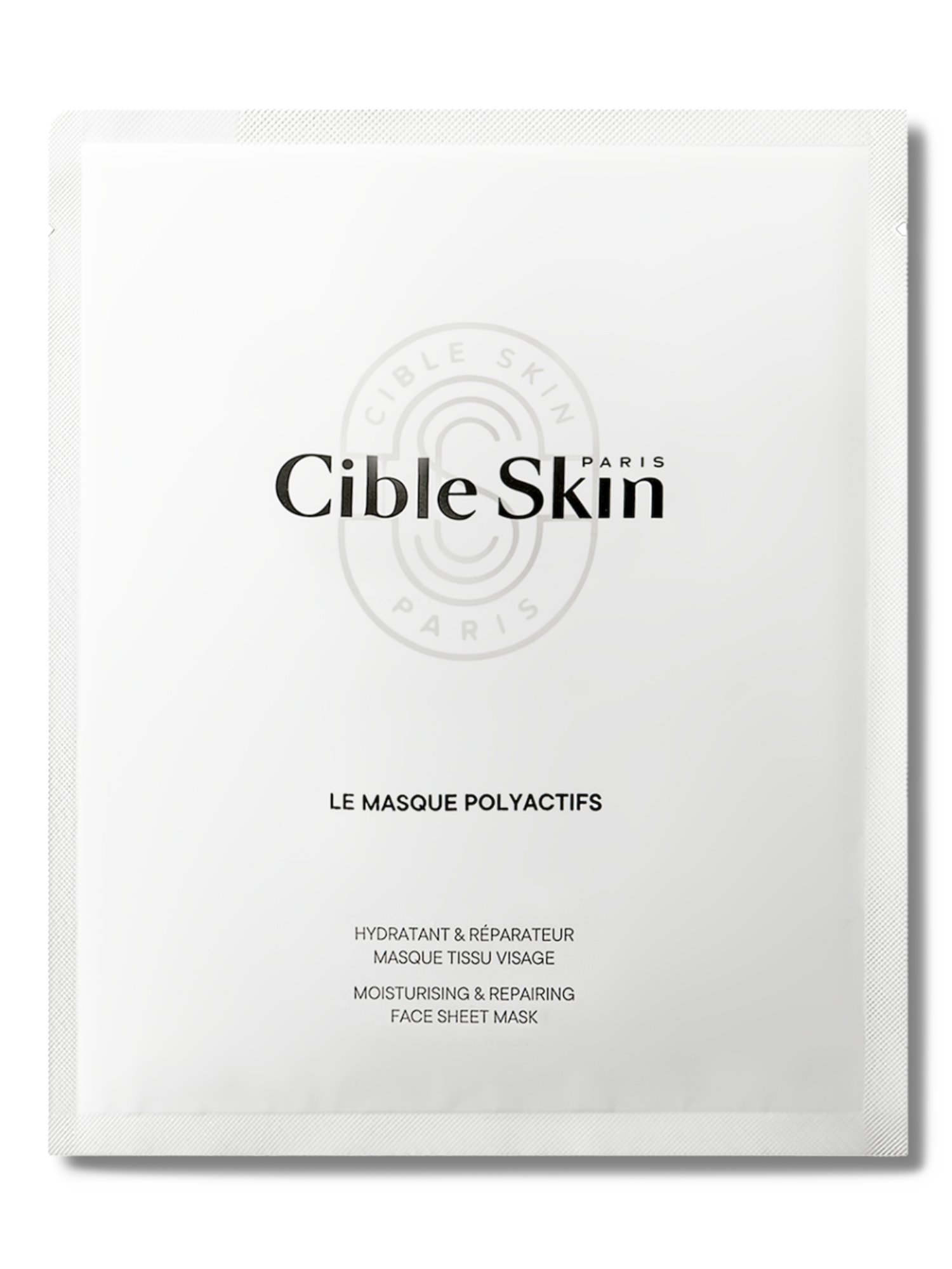 Individual Cible Skin Post-Procedure Polyactive sheet mask pouch